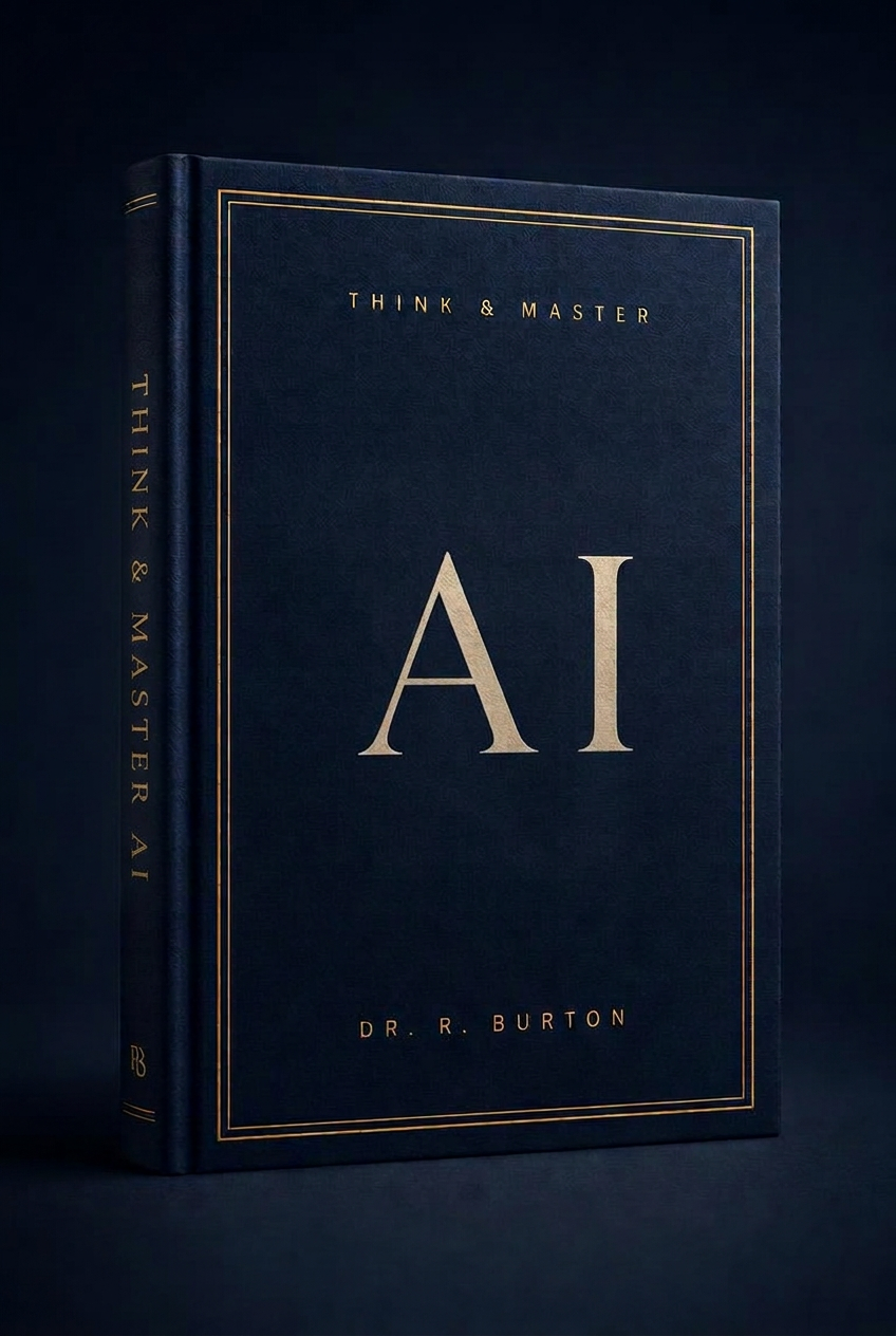 Cover of Think & Master AI by Dr. R. Burton