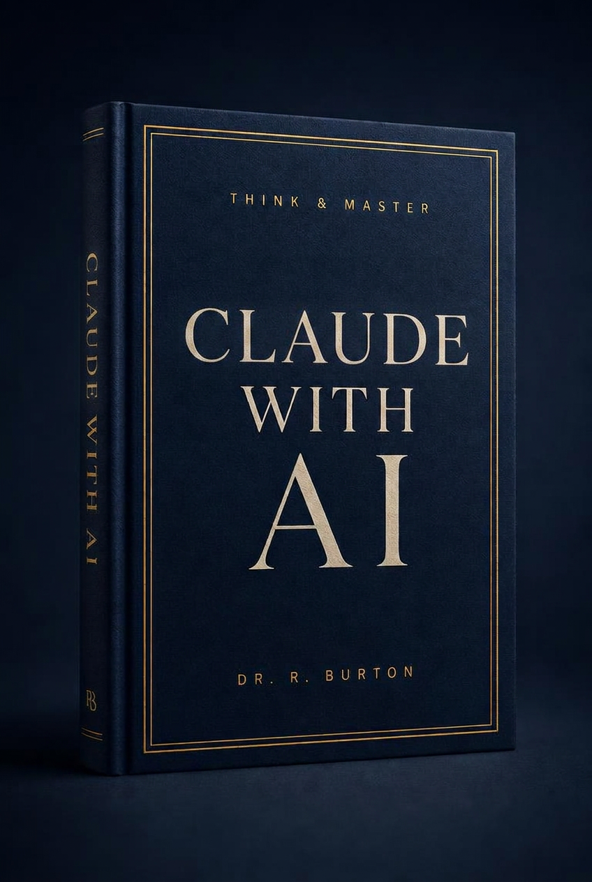Cover of Think & Master Claude AI by Dr. R. Burton